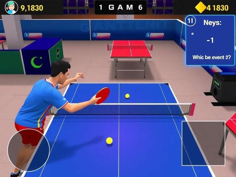 Sanskriti Table Tennis Elite Gameplay Screenshot